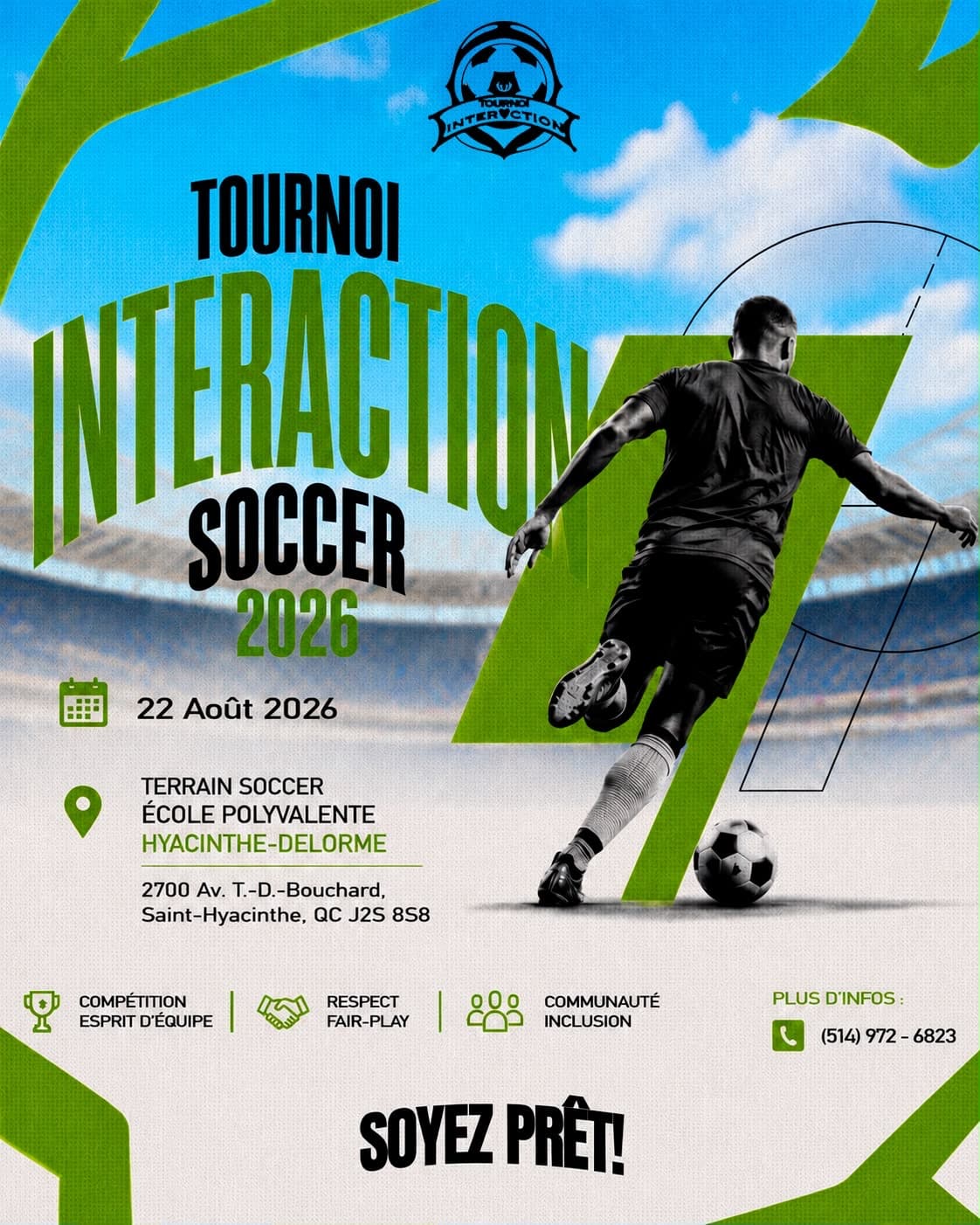 Tournoi Interaction Soccer 2026